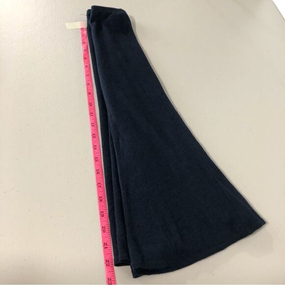 Eileen Fisher 100% Linen Skirt Womens Petite Small Navy Pull On Stretchy Waist - Picture 7 of 9